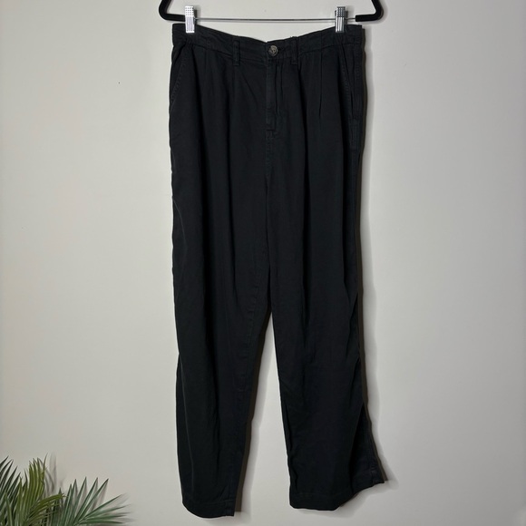 Free People Addy Chino Black Pants - Picture 3 of 7